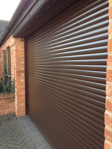 Brown Garage Door