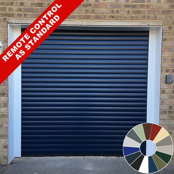 Black Garage Door
